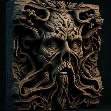 3D model Necronomicon The Dawning of Darkness game (STL)